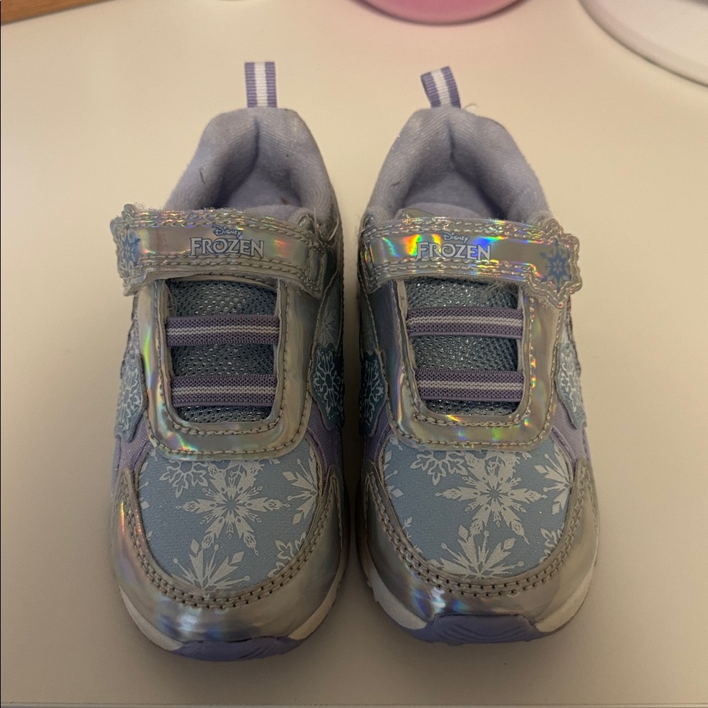 Frozen Kids' Light Blue Sneakers